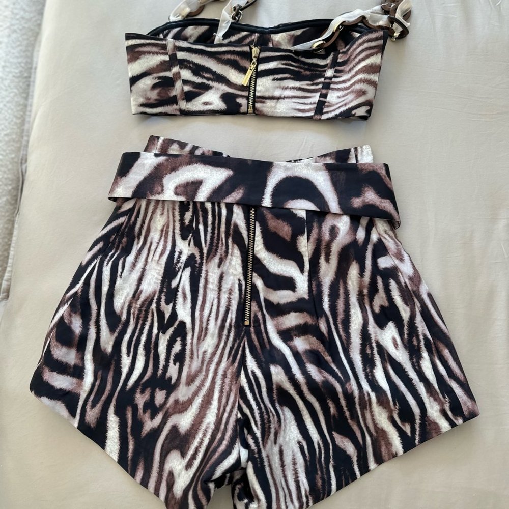 Bronx and Branco Kalifa Set in Brown and White - Picture 4 of 4